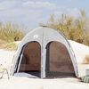 vidaXL Pool Tent with Roof Grey 366 x 305 x 231 cm Polyester