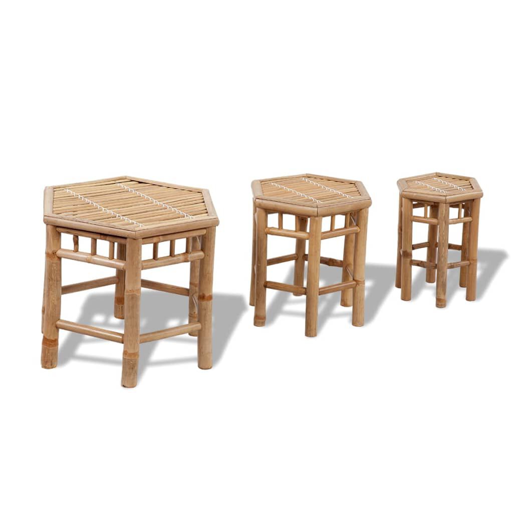 Bamboo outlet garden stool