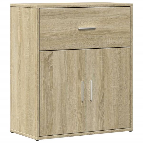 vidaXL Sideboards 2 pcs Sonoma Oak 60x31x70 cm Engineered Wood