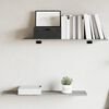 vidaXL Bookshelf Boards 4 pcs Concrete Grey 80x20x1.5 cm Engineered Wood