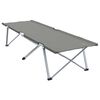 vidaXL Folding Camping Bed Folding 2 pcs Grey 194 x 62.5 x 42.5 cm