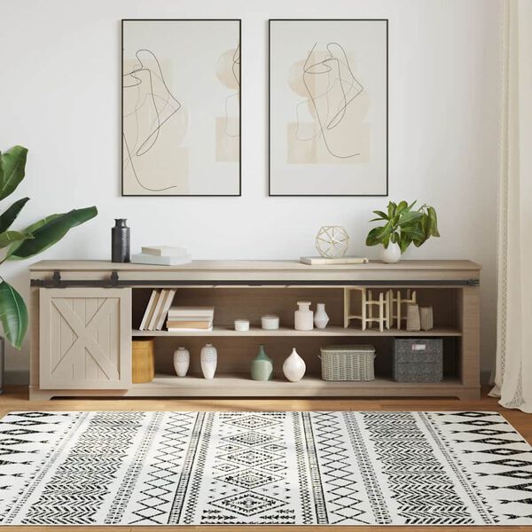 vidaXL Sliding Cabinet Door Kit 213 cm Carbon Steel