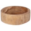vidaXL Fruit Bowl JEPARA Teak Brown &Oslash; 30 cm Solid Teak Wood