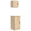 vidaXL Garage Cabinets 2 pcs Sonoma Oak Engineered Wood
