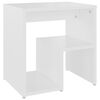 vidaXL Bed Cabinet White 40x30x40 cm Engineered Wood