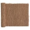 vidaXL Brushwood Fence Brown 600 x 150 cm Brushwood