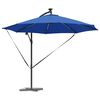 vidaXL Cantilever Banana Parasol Azure blue 294 x 294 x 248 cm
