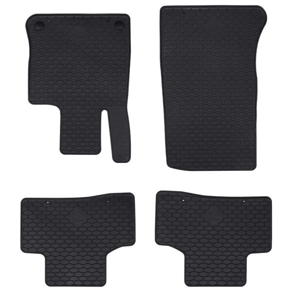 vidaXL Car Mat 4 pcs Black suitable for GLC 2023- Rubber
