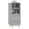 vidaXL Sideboard Grey Sonoma 34.5x34x90 cm Engineered Wood