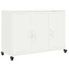 vidaXL Sideboard White 100.5x39x72 cm Steel