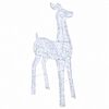 vidaXL Christmas LED Reindeer Motif Light LOVIISA 900 LEDs Cold White