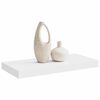 vidaXL Floating Wall Shelf White 50x23x3.8 cm MDF