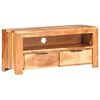 vidaXL TV Cabinet 90x30x40 cm Solid Acacia Wood