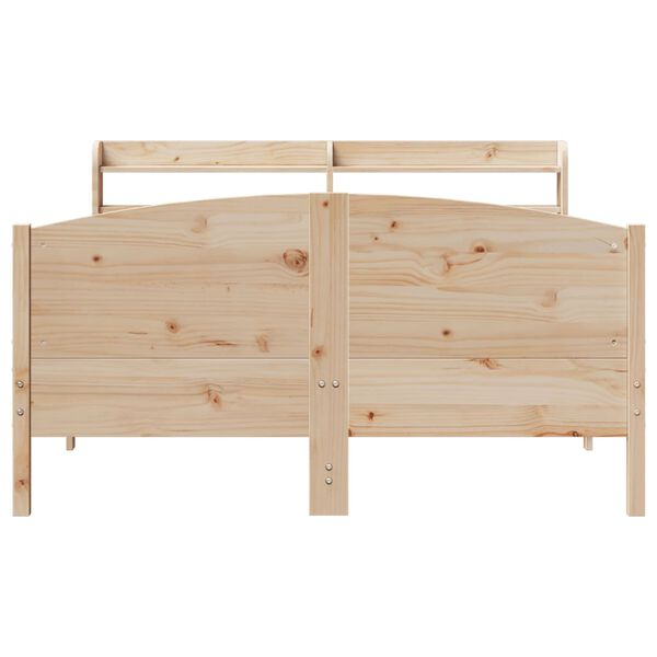 vidaXL Bed Frame without Mattress 160x200 cm Solid Wood Pine