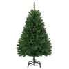 vidaXL Artificial Christmas Tree Green 120 cm PVC and Metal