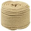 vidaXL Boat Rope 8 mm 250 m Natural
