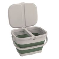 Outwell Collapsible Recycle Basket Shadow Green