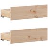 vidaXL Bed Frame without Mattress with Headboard 75x190 cm Small Single Solid Wood Pine