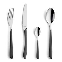 Amefa 24-Piece Cutlery Set Eclat Slate Grey