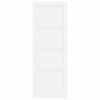 vidaXL Interior Door ORKDAL White 83 x 232 cm Plywood