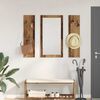 vidaXL Wall-Mounted Coat Rack Wall-mounted Old wood 96 x 1.5 x 90 cm