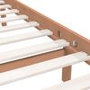 vidaXL Bed Frame without Mattress Honey Brown Solid Wood 200x200 cm
