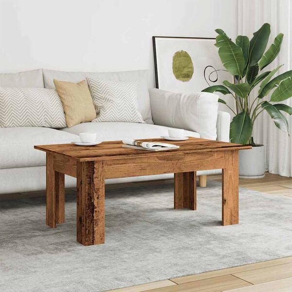 vidaXL Coffee Table Old Wood 100x60x42 cm Engineered Wood