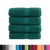 vidaXL Premium Wash Towels SOLUND 4 pcs Green 30x30 cm 600 gsm