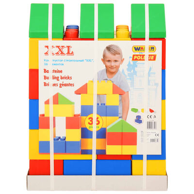 Polesie Wader Block Toys XXL 36 Piece