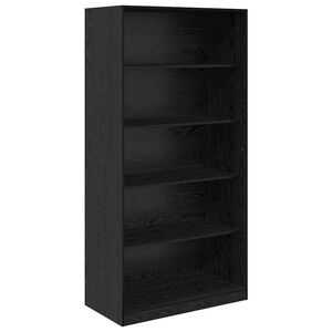 vidaXL Wardrobe Black Oak 100 x 50x 200 cm Engineered Wood