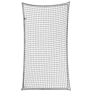 vidaXL Trailer Net with Elastic Rope Black 2.7x1.5 m PP