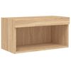 vidaXL 6 Piece TV Wall Units with LED Sonoma Oak Engineered Wood