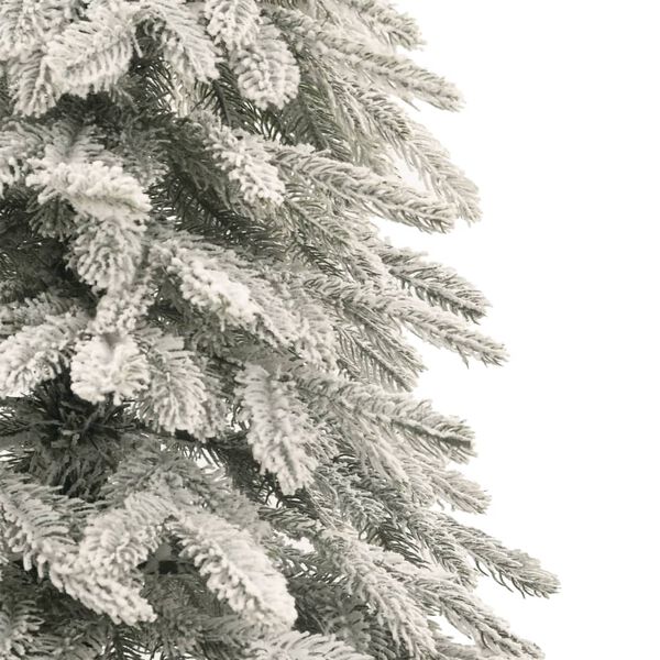 vidaXL Artificial Christmas Tree with Flocked Snow 180 cm
