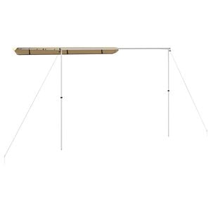 vidaXL Camper & Caravan Awning 4x2.5x2.15 m Beige