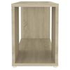 vidaXL TV Cabinet Sonoma Oak 60x24x32cm Engineered Wood