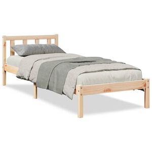 vidaXL Extra Long Bed Frame without Mattress 80x220 cm Solid Wood Pine