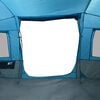 vidaXL Camping Tent Tunnel 4-Person Blue Waterproof