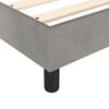vidaXL Box Spring Bed Frame Light Grey Super King Velvet (UK/IE/FI/NO only)