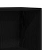 vidaXL Bookshelf Black Oak 60 x 24 x 143 cm Engineered Wood