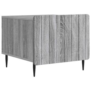vidaXL Coffee Table Grey Sonoma 49 x 50 x 42 cm Engineered Wood