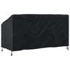 vidaXL Garden Bench Cover Black 175 x 85 x 65 / 94 cm 420D Oxford Fbric