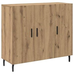 vidaXL Sideboard Artisan Oak 90 x 34 x 80 cm Engineered Wood