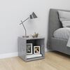 vidaXL TV Cabinet Concrete Grey 37x35x37 cm Engineered Wood