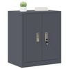 vidaXL Storage Cabinet Anthracite 60 x 40 x 70 cm Cold-Rolled Steel