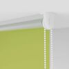 vidaXL Roller Blind Blackout Leaves Green 40x130 cm Fabric Width 35.7 cm Polyester