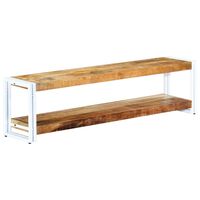 vidaXL TV Cabinet 150x30x40 cm Solid Mango Wood
