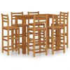 vidaXL 7 Piece Garden Bar Set Solid Wood Acacia