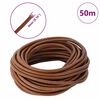 vidaXL Leather Cord Light Brown &Oslash;4 mm x 50 m Leather