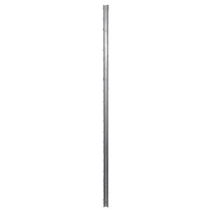 vidaXL Fence Post 10 pcs Silver 200 cm Steel