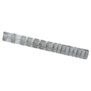 vidaXL Field Fence Silver